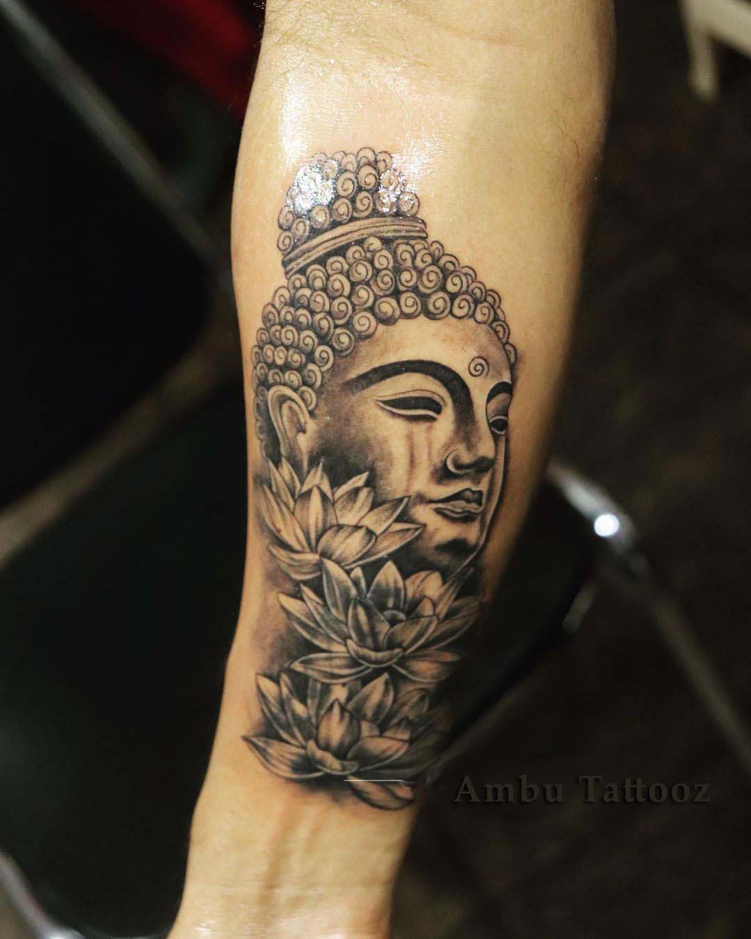 OM Tattoo Design Ideas | Buddha Tattoo Studio Hyderabad